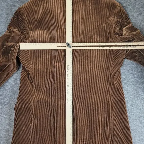 Vintage Polo Ralph Lauren Men's Size M BrownCorduroy 3/2 Roll Jacket Lined
